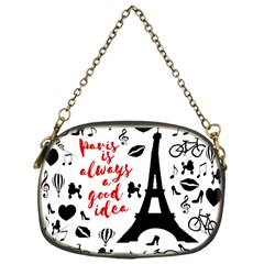 Paris Chain Purses (one Side)  by Valentinaart