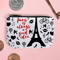 Paris Mini Coin Purses by Valentinaart