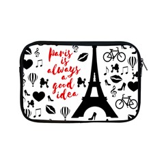 Paris Apple Ipad Mini Zipper Cases by Valentinaart