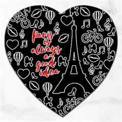 Paris Jigsaw Puzzle (Heart)