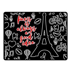 Paris Fleece Blanket (Small)