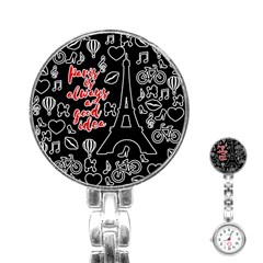 Paris Stainless Steel Nurses Watch by Valentinaart