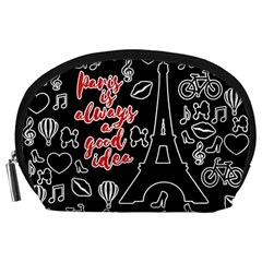 Paris Accessory Pouches (large)  by Valentinaart