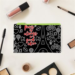 Paris Cosmetic Bag (xs) by Valentinaart