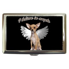 Angel Chihuahua Cigarette Money Cases by Valentinaart