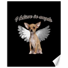 Angel Chihuahua Canvas 16  X 20   by Valentinaart