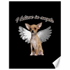 Angel Chihuahua Canvas 18  X 24   by Valentinaart