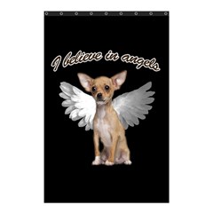 Angel Chihuahua Shower Curtain 48  X 72  (small)  by Valentinaart