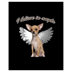 Angel Chihuahua Drawstring Bag (small)