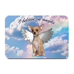 Angel Chihuahua Plate Mats by Valentinaart