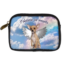 Angel Chihuahua Digital Camera Cases by Valentinaart