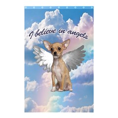 Angel Chihuahua Shower Curtain 48  X 72  (small)  by Valentinaart