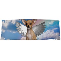 Angel Chihuahua Body Pillow Case Dakimakura (two Sides) by Valentinaart