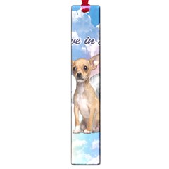 Angel Chihuahua Large Book Marks by Valentinaart