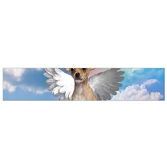 Angel Chihuahua Flano Scarf (small) by Valentinaart