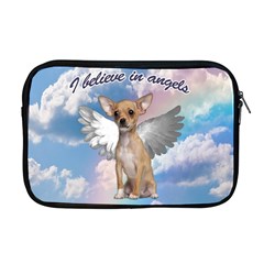 Angel Chihuahua Apple Macbook Pro 17  Zipper Case by Valentinaart