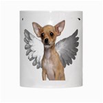 Angel Chihuahua White Mugs Center