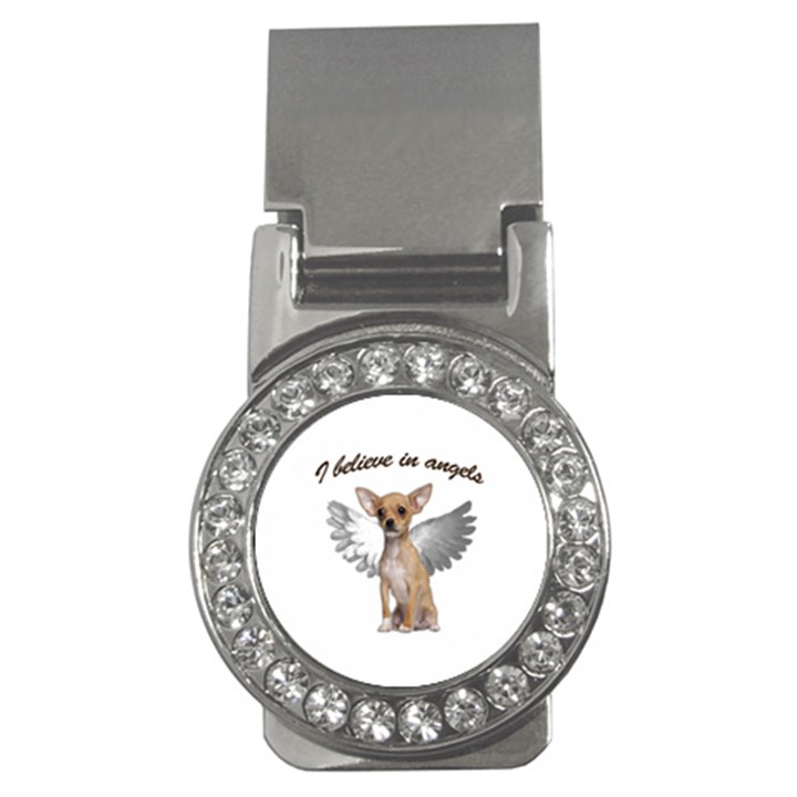 Angel Chihuahua Money Clips (CZ) 