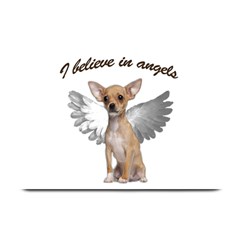 Angel Chihuahua Plate Mats by Valentinaart