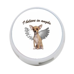 Angel Chihuahua 4-port Usb Hub (one Side) by Valentinaart