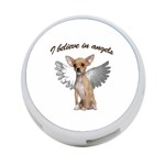 Angel Chihuahua 4-Port USB Hub (Two Sides)  Front