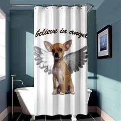 Angel Chihuahua Shower Curtain 36  X 72  (stall)  by Valentinaart