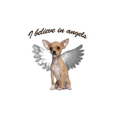 Angel Chihuahua Shower Curtain 48  X 72  (small)  by Valentinaart