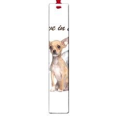 Angel Chihuahua Large Book Marks by Valentinaart