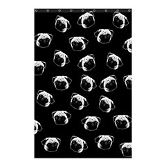 Pug Dog Pattern Shower Curtain 48  X 72  (small)  by Valentinaart