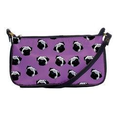 Pug dog pattern Shoulder Clutch Bags