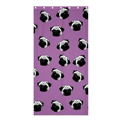 Pug Dog Pattern Shower Curtain 36  X 72  (stall) 