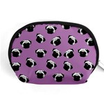 Pug dog pattern Accessory Pouches (Medium)  Front