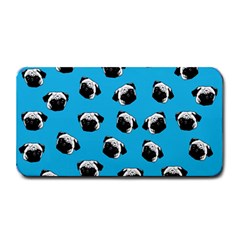 Pug Dog Pattern Medium Bar Mats by Valentinaart