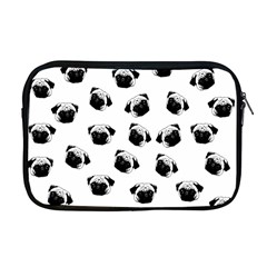 Pug Dog Pattern Apple Macbook Pro 17  Zipper Case by Valentinaart