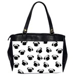 Pug dog pattern Office Handbags (2 Sides)  Back