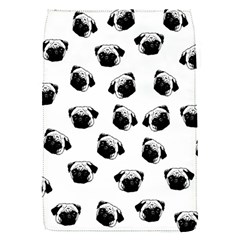 Pug Dog Pattern Flap Covers (s)  by Valentinaart