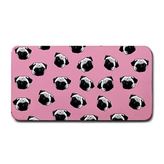 Pug Dog Pattern Medium Bar Mats by Valentinaart