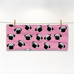 Pug Dog Pattern Cosmetic Storage Cases by Valentinaart