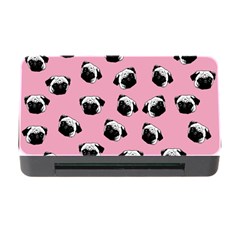 Pug Dog Pattern Memory Card Reader With Cf