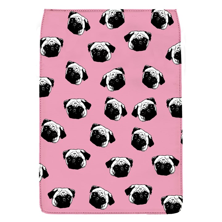 Pug dog pattern Flap Covers (S) 