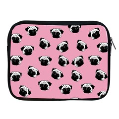 Pug Dog Pattern Apple Ipad 2/3/4 Zipper Cases by Valentinaart