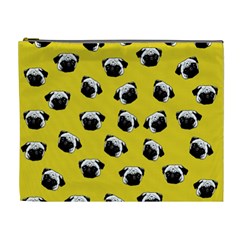 Pug Dog Pattern Cosmetic Bag (xl)