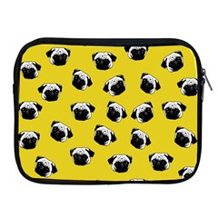 Pug Dog Pattern Apple Ipad 2/3/4 Zipper Cases by Valentinaart