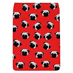 Pug Dog Pattern Flap Covers (s)  by Valentinaart