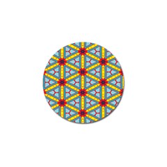 Stars Pattern        Golf Ball Marker by LalyLauraFLM