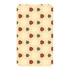 Orange Flowers Pattern         Memory Card Reader (rectangular) by LalyLauraFLM