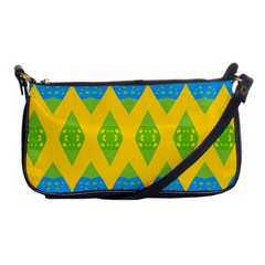 Rhombus Pattern           Shoulder Clutch Bag by LalyLauraFLM