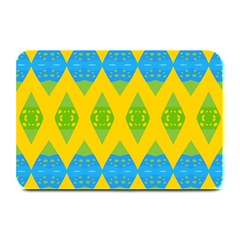 Rhombus Pattern          Large Bar Mat by LalyLauraFLM