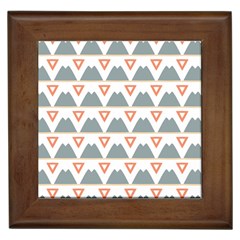 Triangles And Other Shapes           Framed Tile by LalyLauraFLM