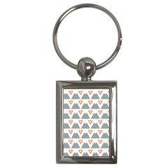 Triangles And Other Shapes           Key Chain (rectangle) by LalyLauraFLM